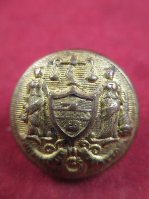 PHILADELPHIA- PA - Police Uniform Button 1890's-1930 Button #45 $34.22 ...