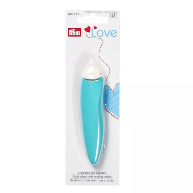 Prym Love : Ergonómico Tiza de Sastre Rueda Adhesivo