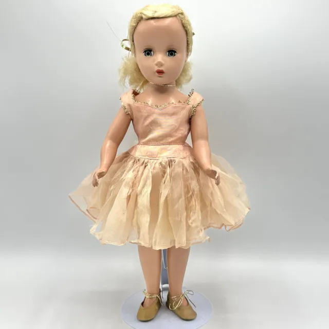 1950s Madame Alexander 14” Ballerina Doll Margaret Face All Original Outfit /cb