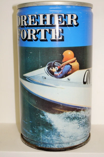 DREHER FORTE "EVINRUDE RACING TEAM - CESARE SCOTTI" C/S Beer Can C405