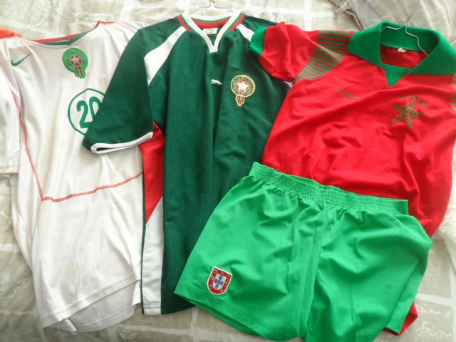 MAILLOT FOOTBALL VINTAGE MAROC EUR 15,00 - PicClick FR