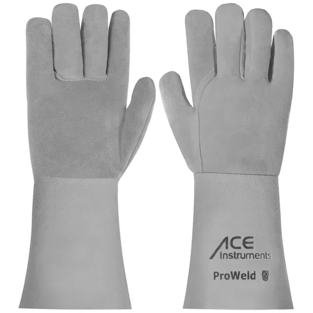 ACE ProWeld Leder- Schweißerhandschuhe Arbeitshandschuhe Lederhandschuh