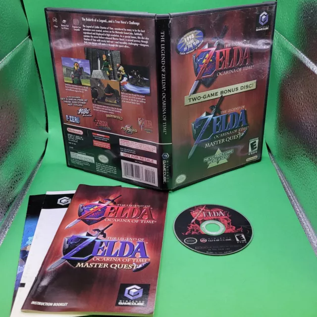 The Legend of Zelda: Ocarina of Time - Master Quest (GameCube, 2003)