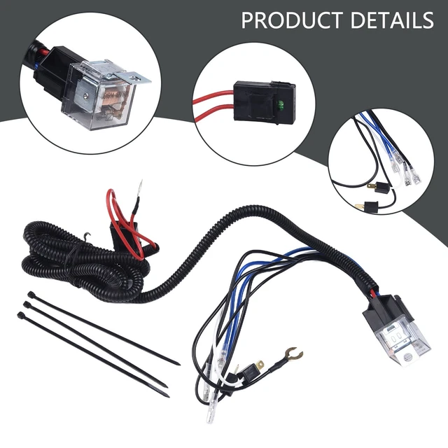 Kit 4 Projecteurs LED RGB 4 Pouces – Halo Multicolore + Faisceau – Pour 4x4, Tout-terrain