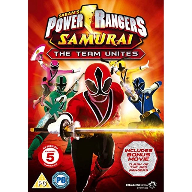 POWER RANGERS SAMURAI Vol.1 The Team Unites [DVD] £2.99 - PicClick UK