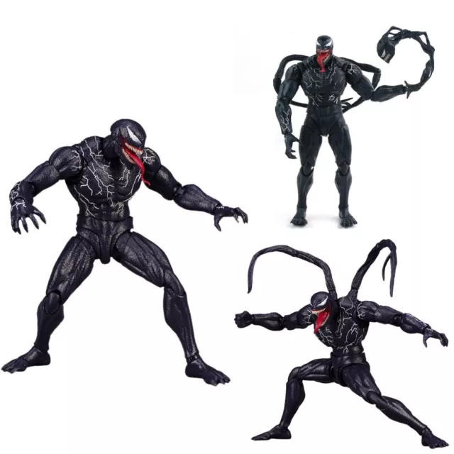 New SHF Marvel Venom Let There Be Carnage 2nd Ver. Action Figure Box Toys Gifts