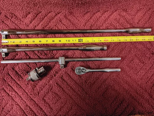 Matco Tools 1/2" Breaker Bars 24" 16" C24FC C16FC Mac V18T Snap On S77 Cornwell