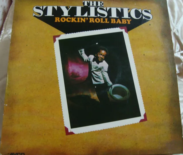 THE STYLISTICS -ROCKIN' ROLL BABY - VINYL 12" LP Avco 6466 012