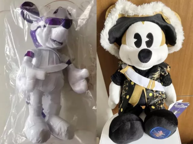 Disney 2022 Mickey mouse the main attraction Plush space mountain Pirate 1 &2/12