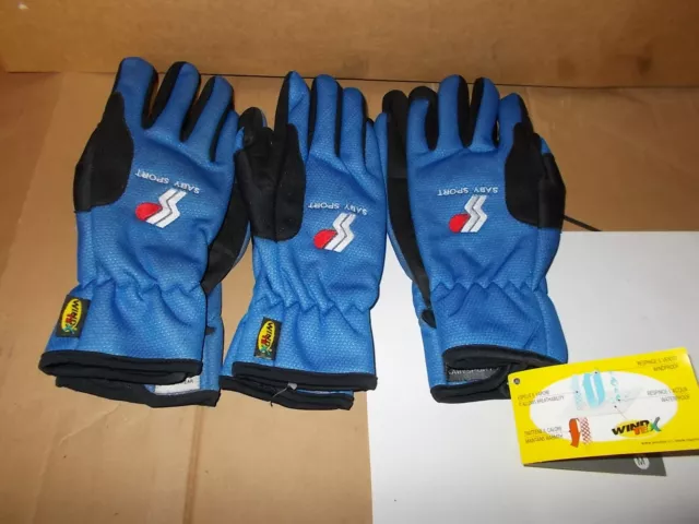 Lote Stock 15 Pares Guantes Ciclismo Wind Tex Varios Colores Y Medidas 3