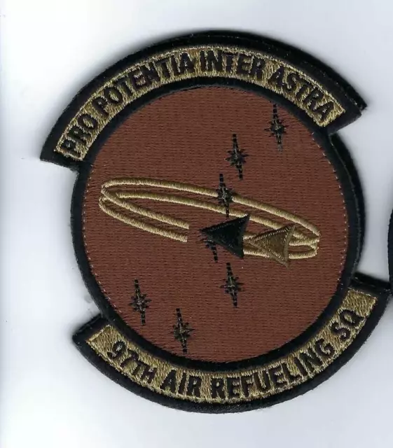 Patch Usaf 97Th  Air Refueling Sq  Ars Fairchild Afb               Vs