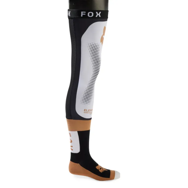 Fox Racing Flexair Knee Brace Sock (Black/White) 31335-018