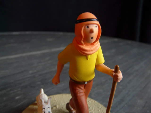 Boîte métal Tintin désert chameaux Moulinsart Delacre