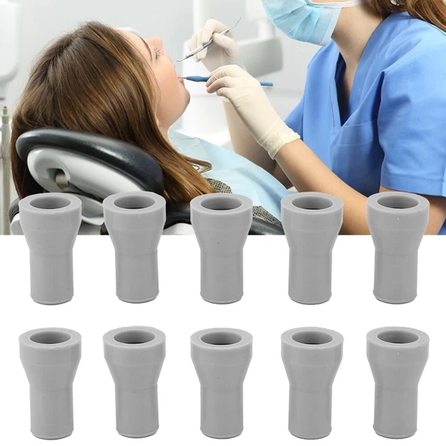 10x Saliva Suction Tube Adapters Tip Saliva Ejector Tips Dental Surgical EJJ