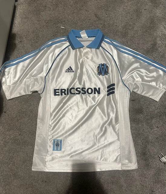 Maillot De Football Vintage Domicile Olympique De Marseille 1998 1999