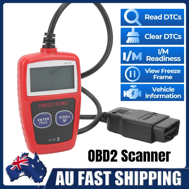 OBD2 FAULT CODE Reader Car Engine Scanner Diagnostic Tool Check Engine ...