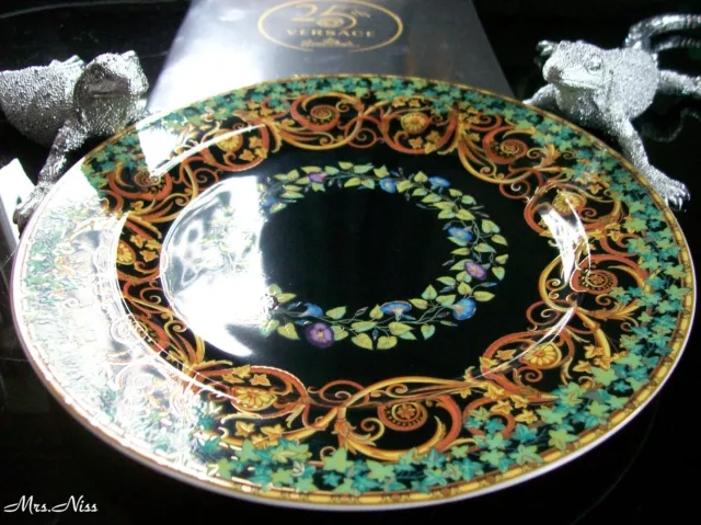 Rosenthal Versace Gold Ivy Teller 22 cm 25 Jahre Versace ***1 A NEUWARE & OVP***