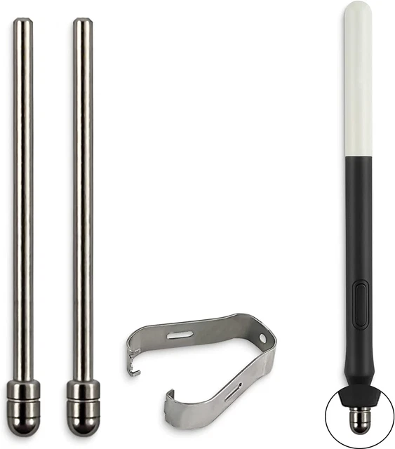 No Worn Out Titanium Alloy Fine Pencil Nibs Compatible with Wacom One Creative P
