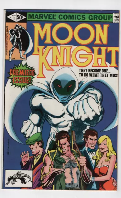 Moon Knight #1 1st Solo Series 1st Appearance Bushman App Marvel Comics 1980