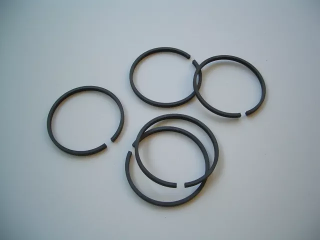 CAST IRON PISTON RINGS with Beveled Edges Set of 2 (Two) rings 1.500" x .09375"