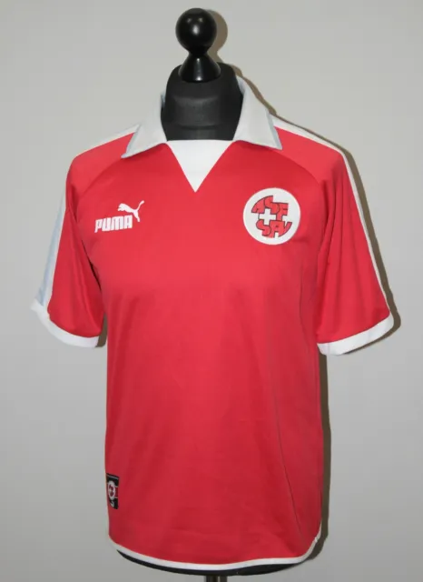 Switzerland National Team home football shirt 02/03 Puma Size S