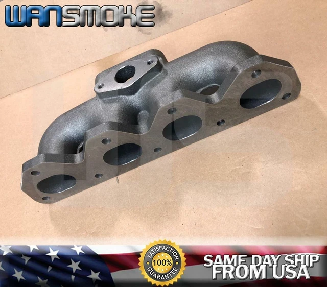 CAST IRON TURBO Manifold Exhaust For Honda H22A 19922001 Prelude Bb4