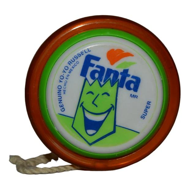 Vintage Rare Toy Mexican Genuine Yo-Yo Russel Fanta Super Coca Cola