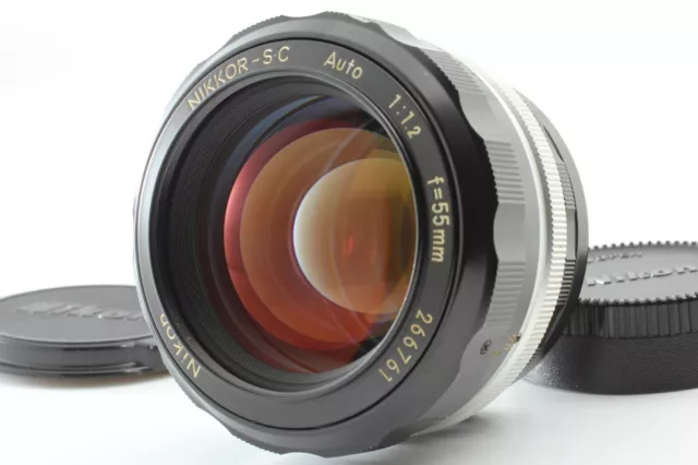 【  Near Mint 】Nikon Nikkor-S.C Auto 55mm f/1.2 Non Ai MF Prime Lens from Japan