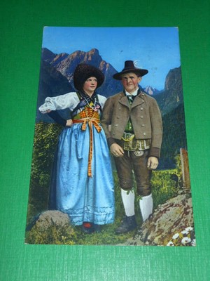 AMPEZZO ANNO 1917 MOLTO BELLA TIROLER TRACHTEN BZ TRENTINO ALTO ADIGE 