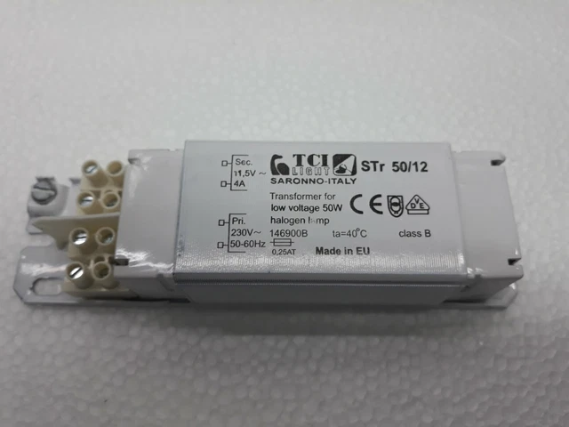 TRASFORMATORE ELETTRONICO 230V-12V PER FARETTI 35÷105W - Foto 7