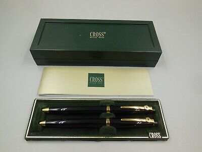 CROSS PEARLESCENT WHITE PEN & PENCIL SET LIMITED PRODUCTION DISCONTINED AT0191-4 