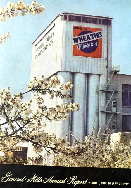 1949 General Mills Annual Report  Rare Wheaties Factory Vintage Original