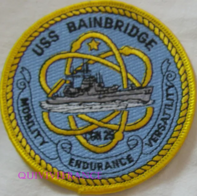 PUS343 - US Navy USS Bainbridge CGN-25 Command Patch