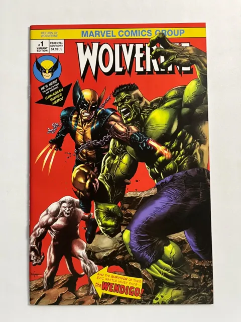 Return Of Wolverine #1 (Of 5) Unknown Comics Mico Suayan 2018 Nycc Exclusive