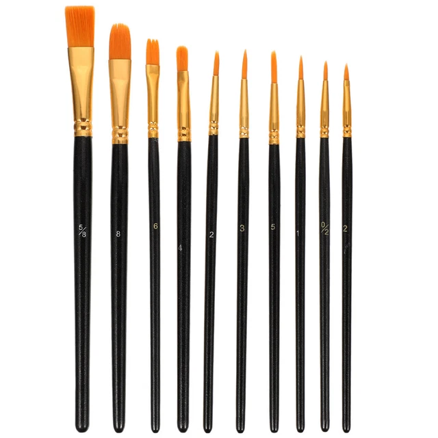 Set Di Pennelli Per Pittura A Olio Pennello Pittura Portatile
