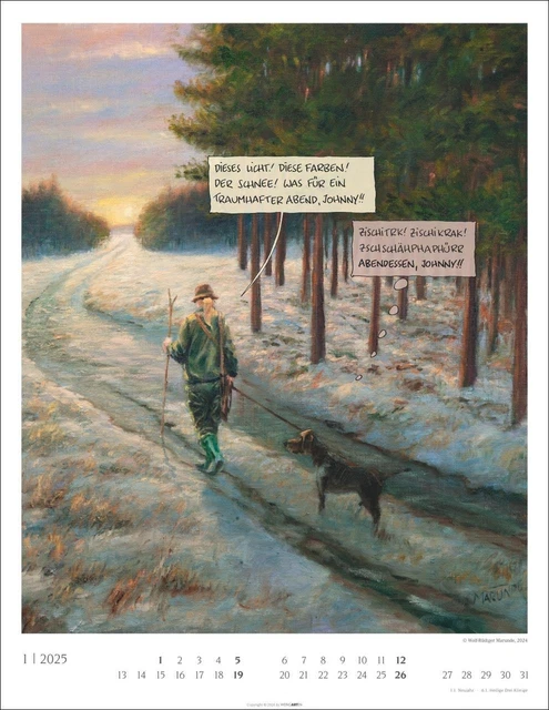 MARUNDE KALENDER 2025 EUR 24,00 - PicClick DE