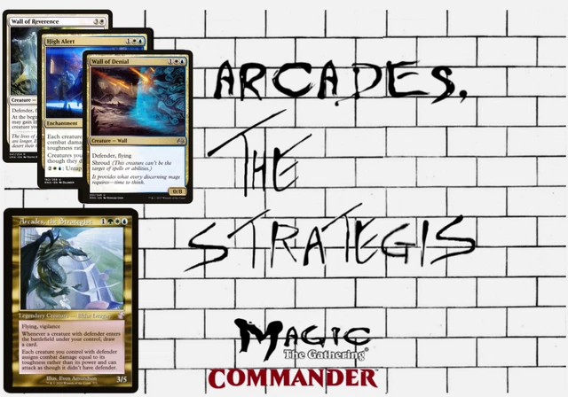 mtg arcades commander deck Arcades, the Strategist Deck