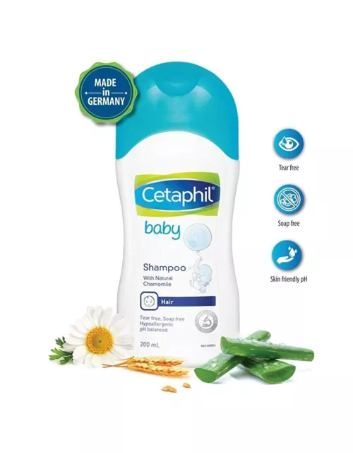Shampoing pour bébé Cetaphil 200 ml livraison gratuite