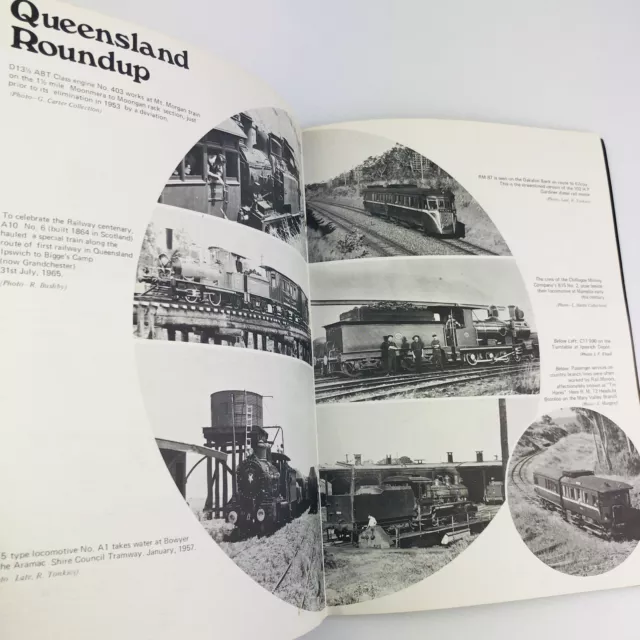 Look Out For Train Steam Locomotive History Queensland ARHS 1971 3