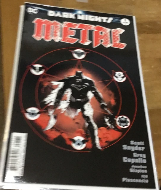 Dark Nights Metal #1 Greg Capullo Midnight Variant DC 2017 Batman Who Laughs NEW