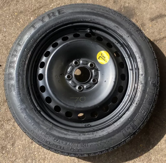 Ford S-Max C-Max Galaxy Focus Mondeo 16" Space Saver Spare Wheel & Tyre. #11.