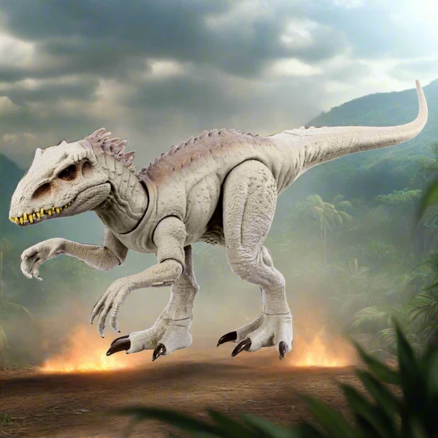 Modellino Jurassic World Indominus Rex – Camouflage 'N Battle – Giocattolo