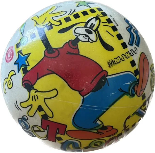 Mondo Ball Goofy Disney Vintage Old Rare