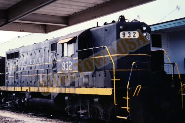 Vtg 1979 Train Slide 932 SCL Seaboard Coast Line Railroad X3M008