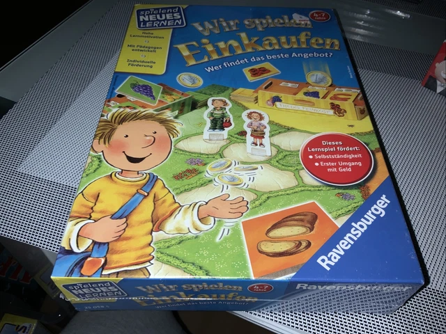 Kinderspiel Wir spielen Einkaufen | Ravensburger 24985 | Kinder Spiel ab 4 Jahre