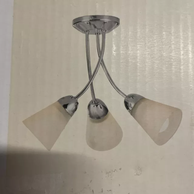 Argos Home Ailisi 3 Light Ceiling Fitting ( Box Can Be Damaged )