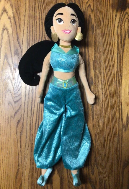 LARGE 20” PRINCESS Jasmine Plush Soft Doll - Disney Store - Aladdin £11 ...