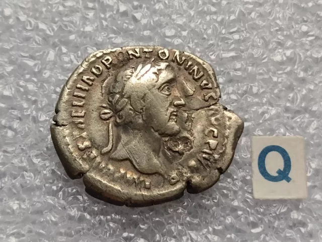 Roman Empire Antoninus Pius  - ORIGINAL SUPER!!! - 138 - 161 AD / Original (Q)