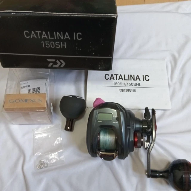 リール DAIWA CATALINA IC 150SH Daiwa 18 Catalina IC 150SH Baitcasting Reel—Minor Scratches