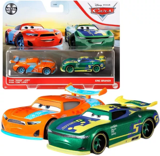 Auswahl Doppelpack | Disney Cars | Fahrzeug Modelle | Die Cast 1:55 | Mattel